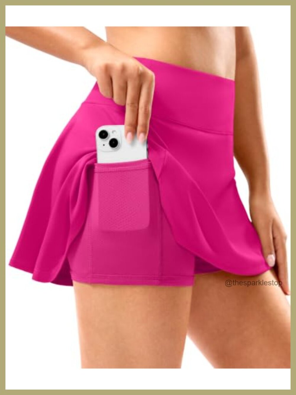 Women's Pleated Tennis Golf Skort with Pockets High Waisted Athletic